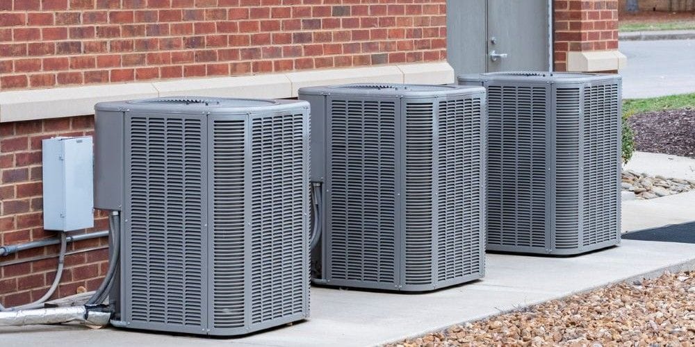 HVAC units.